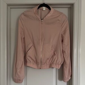Women's Pink Bomber Jacket